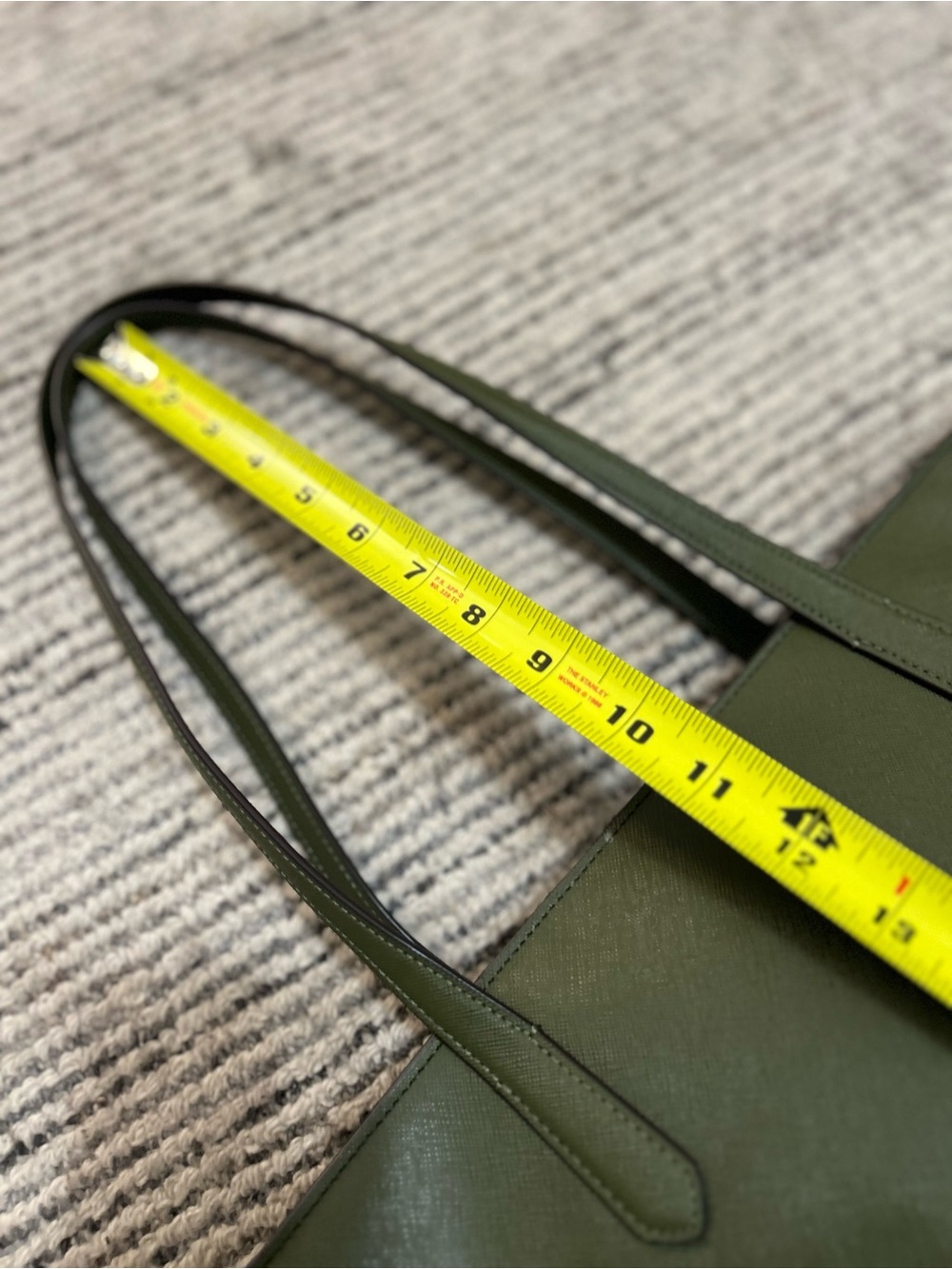 Kate Spade Olive Green Tote Bag - Picture 11 of 13
